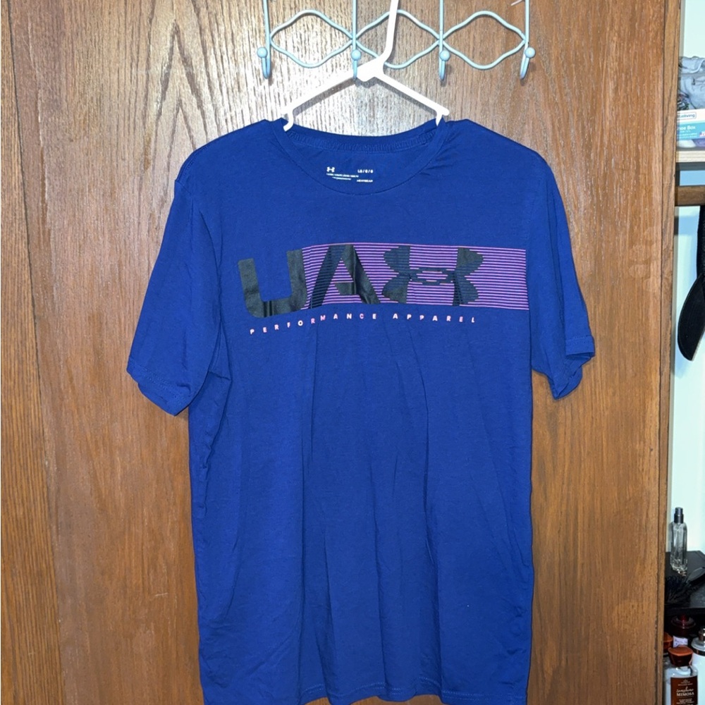 Under Armour Men's Blue Graphic Tee